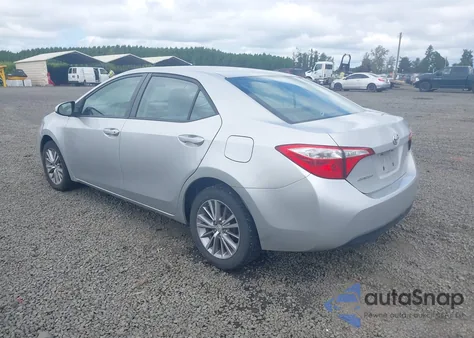 2014 Toyota Corolla Le Plus from USA, damaged, VIN 2T1BURHE7EC222582